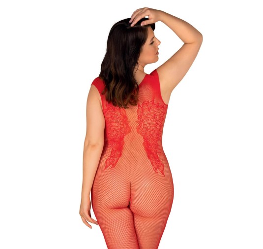 Bodystocking otwarte w kroku obsessive n112 xl/xxl